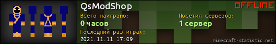 Юзербар 560x90 для QsModShop