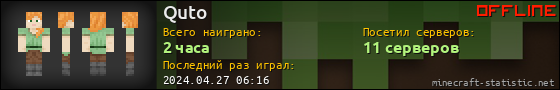 Юзербар 560x90 для Quto