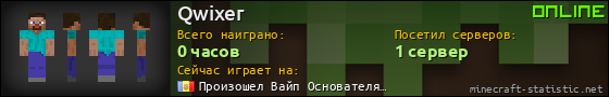 Юзербар 560x90 для Qwixer