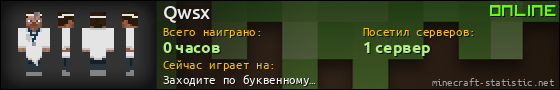 Юзербар 560x90 для Qwsx