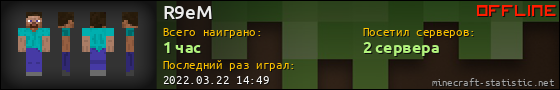 Юзербар 560x90 для R9eM