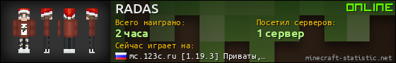 Юзербар 560x90 для RADAS