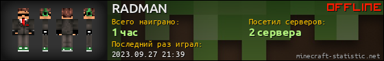 Юзербар 560x90 для RADMAN
