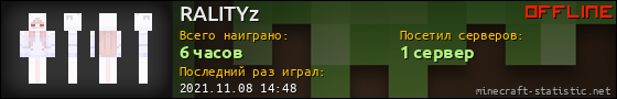 Юзербар 560x90 для RALITYz