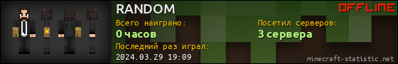 Юзербар 560x90 для RANDOM