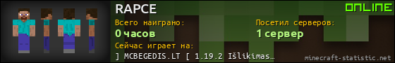 Юзербар 560x90 для RAPCE