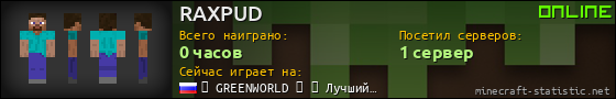 Юзербар 560x90 для RAXPUD
