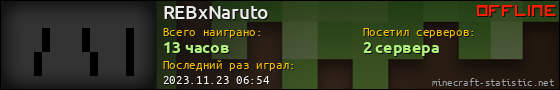 Юзербар 560x90 для REBxNaruto