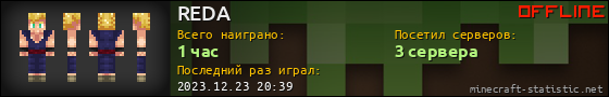 Юзербар 560x90 для REDA