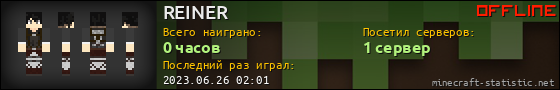 Юзербар 560x90 для REINER