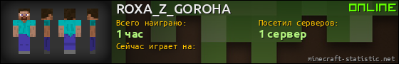 Юзербар 560x90 для ROXA_Z_GOROHA