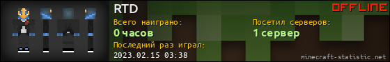 Юзербар 560x90 для RTD