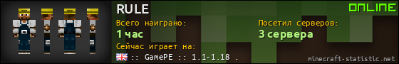 Юзербар 560x90 для RULE