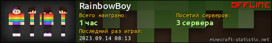 Юзербар 560x90 для RainbowBoy