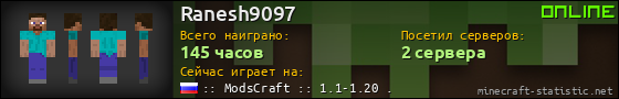Юзербар 560x90 для Ranesh9097