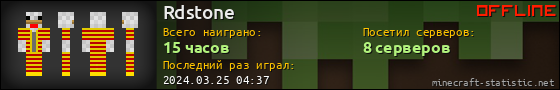 Юзербар 560x90 для Rdstone
