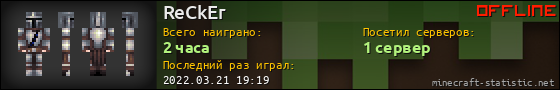 Юзербар 560x90 для ReCkEr