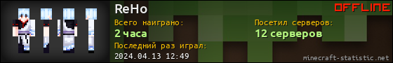 Юзербар 560x90 для ReHo