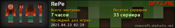 Юзербар 560x90 для RePe