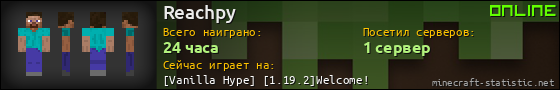 Юзербар 560x90 для Reachpy
