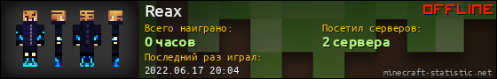 Юзербар 560x90 для Reax
