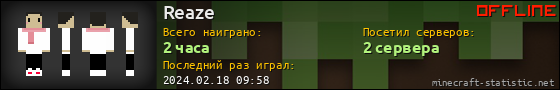 Юзербар 560x90 для Reaze