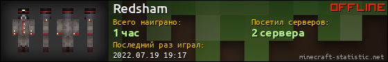 Юзербар 560x90 для Redsham
