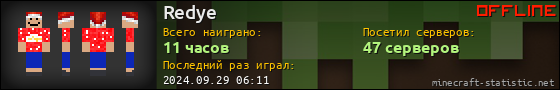 Юзербар 560x90 для Redye