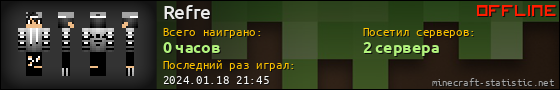 Юзербар 560x90 для Refre