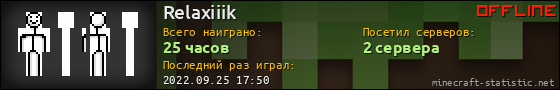 Юзербар 560x90 для Relaxiiik