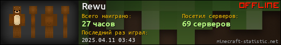 Юзербар 560x90 для Rewu