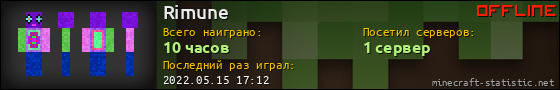 Юзербар 560x90 для Rimune