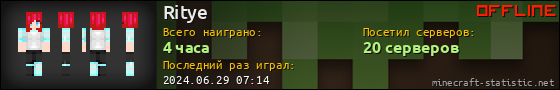 Юзербар 560x90 для Ritye
