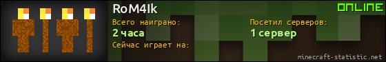 Юзербар 560x90 для RoM4Ik