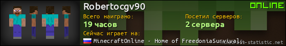 Юзербар 560x90 для Robertocgv90