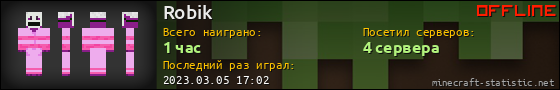 Юзербар 560x90 для Robik
