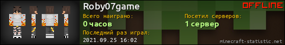Юзербар 560x90 для Roby07game