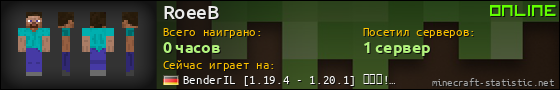Юзербар 560x90 для RoeeB