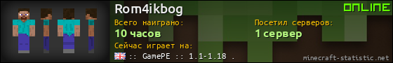 Юзербар 560x90 для Rom4ikbog