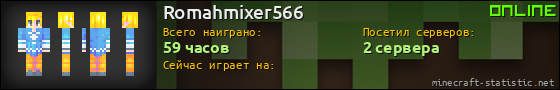 Юзербар 560x90 для Romahmixer566