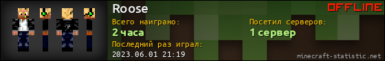 Юзербар 560x90 для Roose