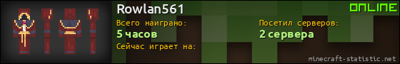 Юзербар 560x90 для Rowlan561