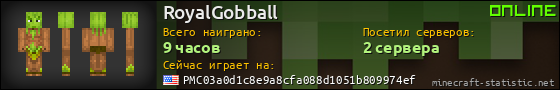 Юзербар 560x90 для RoyalGobball