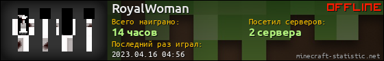 Юзербар 560x90 для RoyalWoman