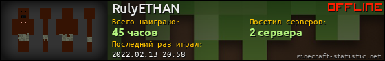 Юзербар 560x90 для RulyETHAN