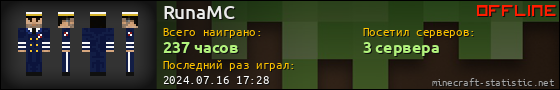 Юзербар 560x90 для RunaMC
