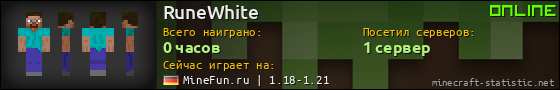 Юзербар 560x90 для RuneWhite