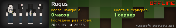 Юзербар 560x90 для Ruqus