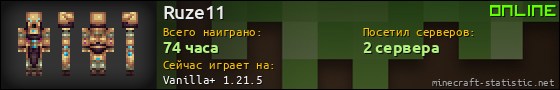 Юзербар 560x90 для Ruze11