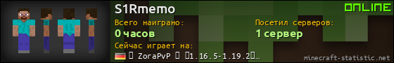 Юзербар 560x90 для S1Rmemo